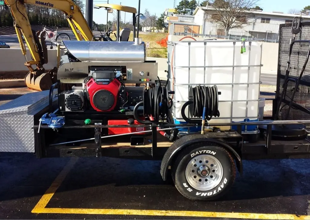 trailer for pressure washer